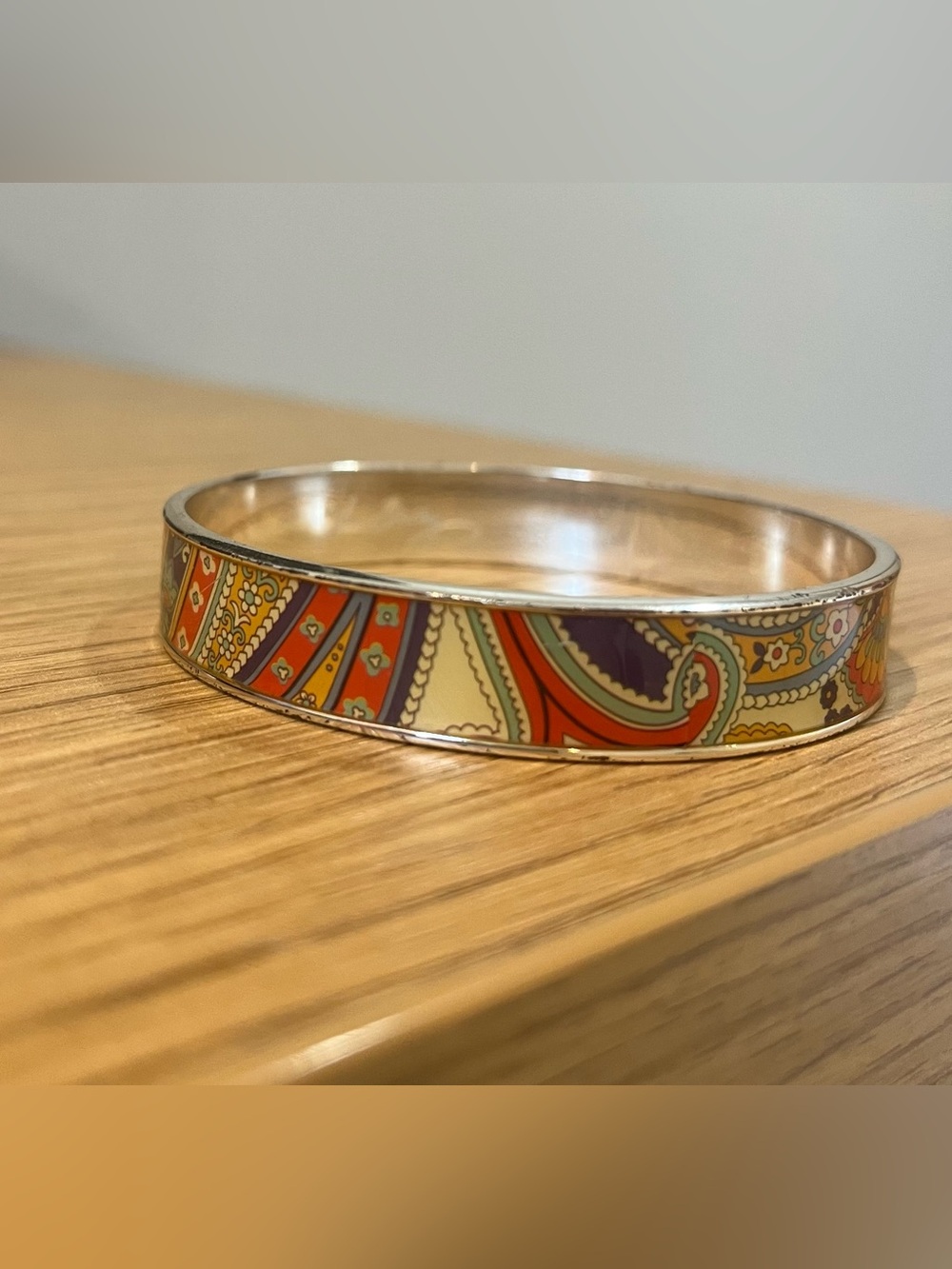 Vera Bradley paisley retro cuff bracelet bangle